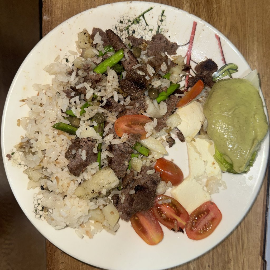 Merienda del coach carlos ceballos